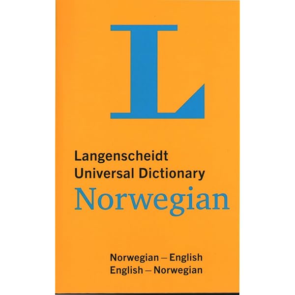 NORWEGIAN ENGLISH DICTIONARY ノルウェー語 辞書 Norwegian-English Dictionary: A Pronouncing and Translating