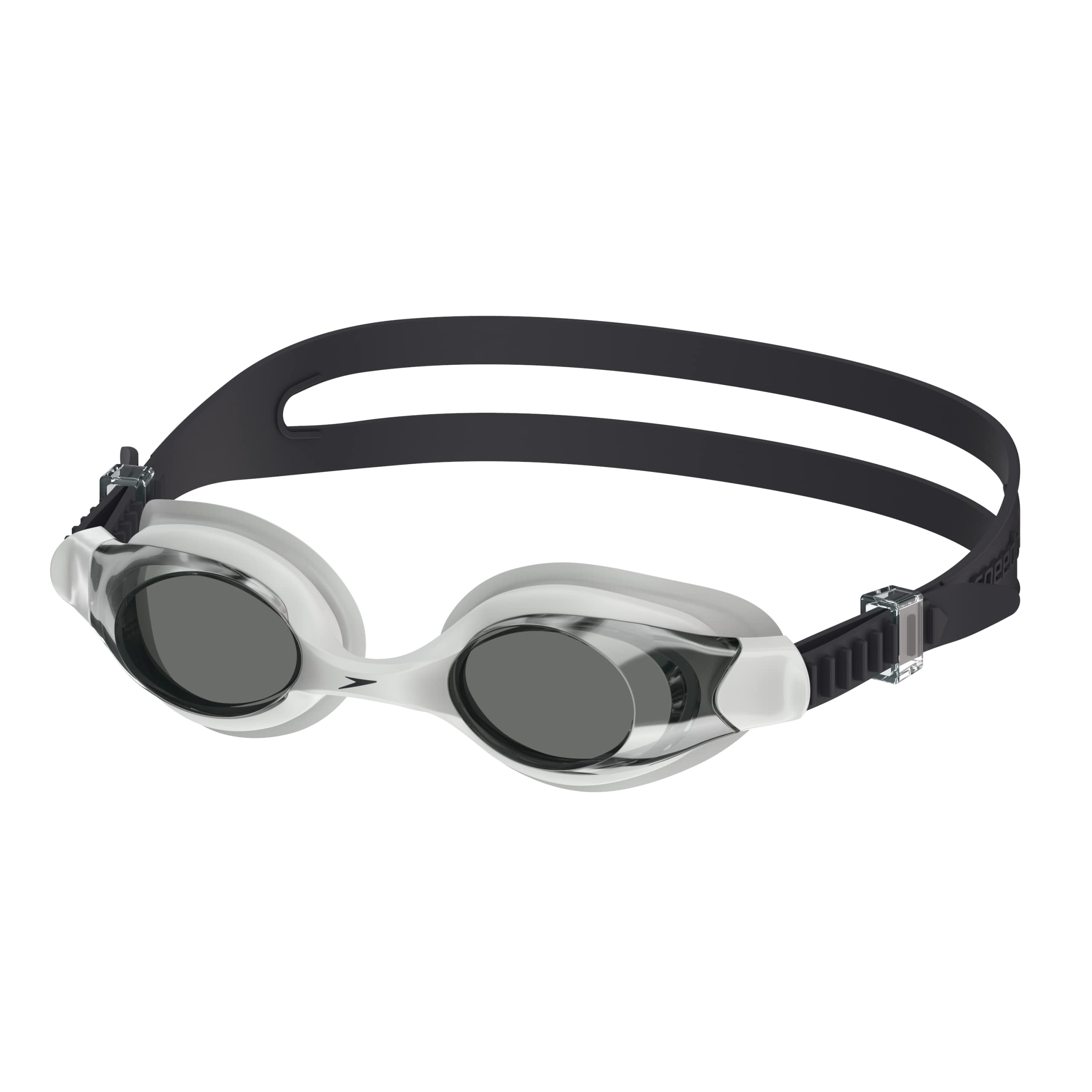 Photo 1 of Speedo Unisex-Adult Swim Goggles Hydrosity, Mirrored Dawn Blue/Grey/Silver