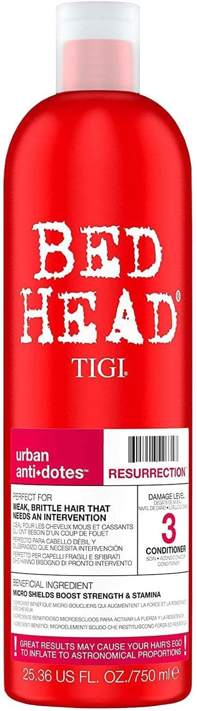 Tigi Bed Head Urban Antidotes Resurrection Conditioner 750ml Repair Damaged Hair
