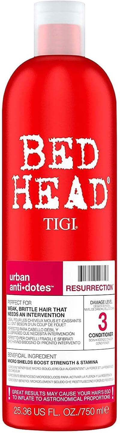 Tigi Bed Head Urban Antidotes Resurrection Conditioner 750ml Repair Damaged Hair