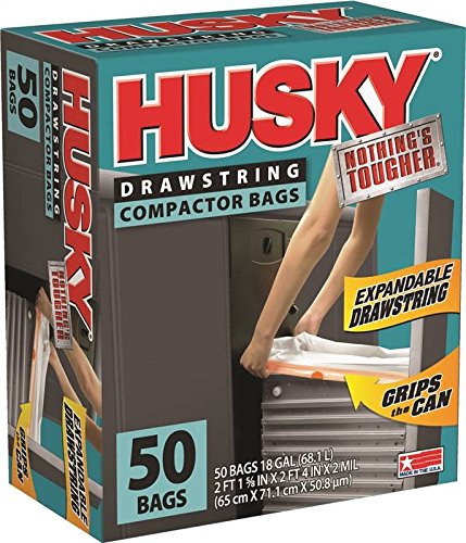 Poly-America Husky Trash Garbage Bags (2, 18 gal)