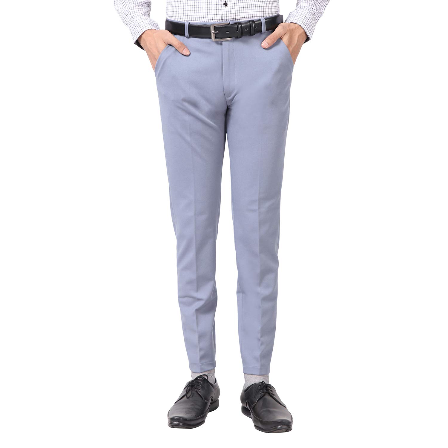 Buy SSC Slim Fit 4Way Lycra Men's Formal Trouser at Amazon.in
