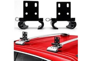 Offroading Gear Universal Roof Rack Mounting Brackets for LED Light Bars & Awnings for SUVs, Cars & Vans