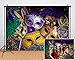 Mardi Gras Theme Photography Backdrop Masquerade Backgrounds Birthday Dancing Party Photo Booth for Wedding Bachelorette Party Decorations Banner 61 primary