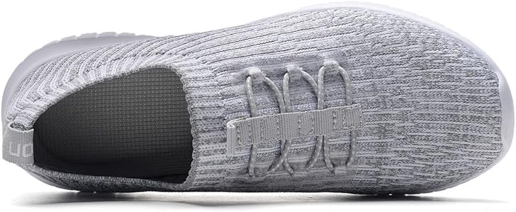 gray slip on tennis shoes