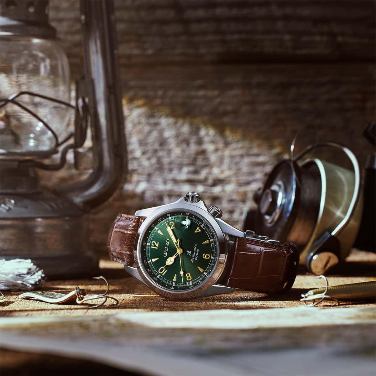 SEIKO Prospex Automatic Green Dial Men's Watch SPB121J1