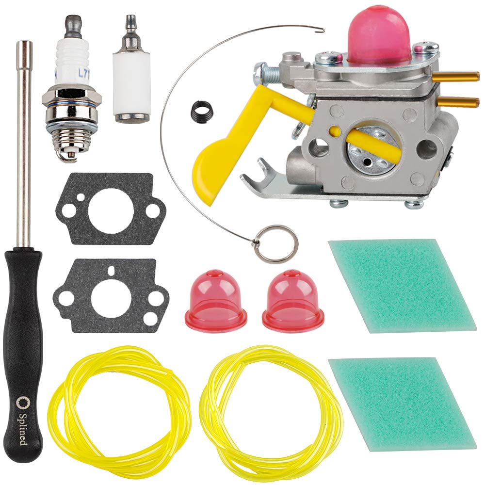 C1UW24 545081808 Carburetor AC04122 Fuel Line Kit for Poulan