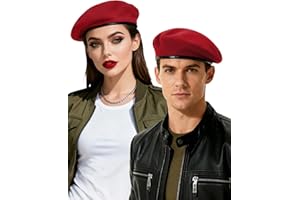 Wool British Military Berets for Men & Women, Vintage Leather Options & Stylish Beret Hats for Every Occasion
