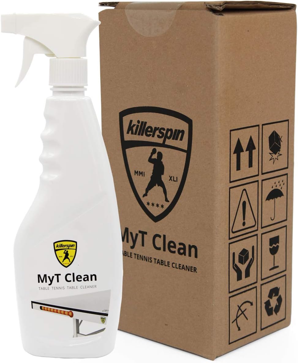 Killerspin Ping Pong Table Top Cleaning Spray Kit Two 500 ml Bottles : Sports & Outdoors
