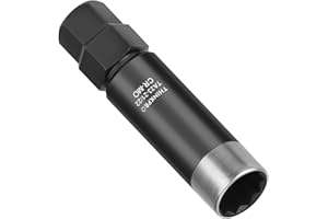 THINKPRO 10 Spline Lug Nut Socket,Compatible with Bimecc 10-Spline Lug Nut Key,10 Point Lug Nuts Remover 21MM,22MM Hex Drive Wheel Lock Removal Tool Replacement for TA23 21/22
