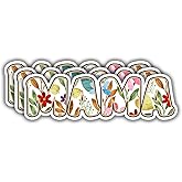 (3pcs) Mama Mom Floral Sticker for Kindles Laptops Phone Tumbler Water Bottle Cute Botanical Mom Mama Grandma Decals Celebrate Gifts for Moms Nana Gigi - 3x1