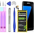SHENMZ Galaxy S7 Battery, [2025 New Upgraded] 5800mAh High Capacity New 0 Cycle Li-Polymer Replacement Battery for Samsung Galaxy S7 G930 G930V G930A G930T G930P with Full Replacement Kit Tools