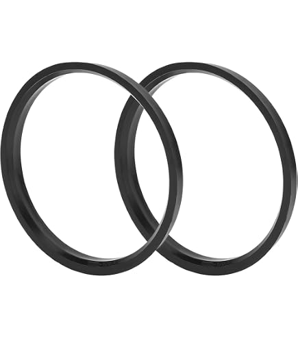 Anneaux Centraux De Moyeu 70,5mm - Lot De 4, Alliage Alu, Pour Réduire Les Vibrations Roues - 11