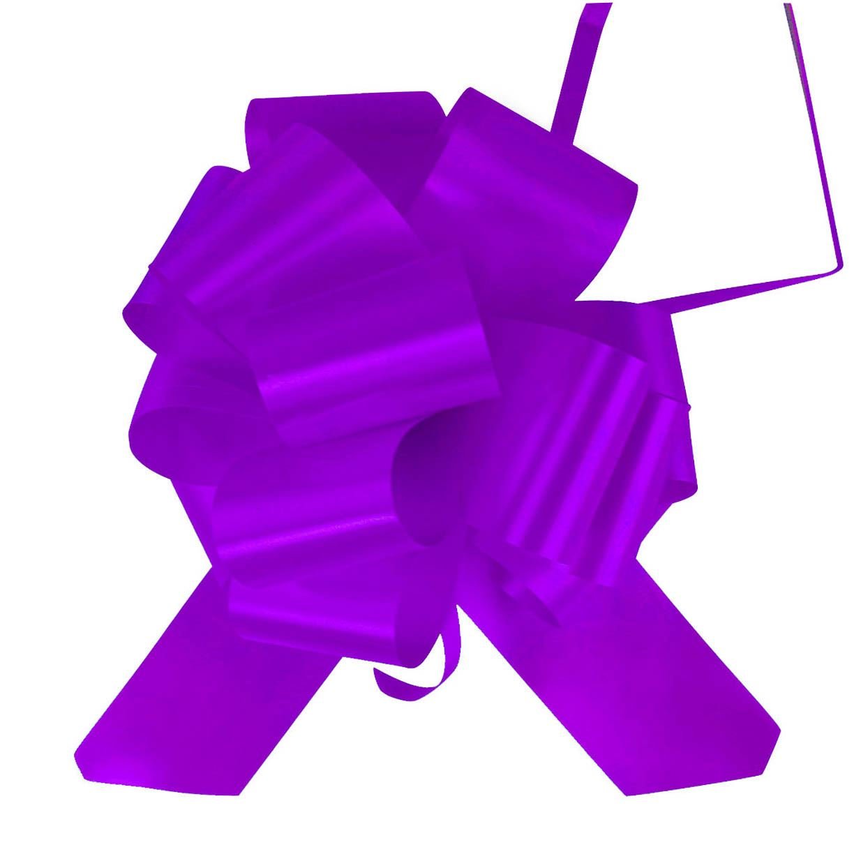 Wedding Florist Pullbows Pull Bow Pew Car Ribbon 18mm 30mm 50mm Size - Cadbury[50mm,20 Bows]