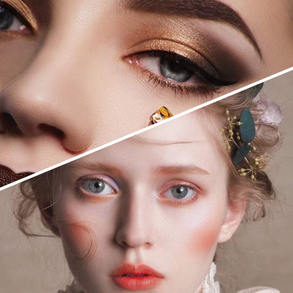 Eyebrow Razor Eyebrow Kit 17PCS with Eyebrow Pencil, Scissor, Eyebrow Brush, Eyebrow Stencil, Tweezers and Eyelash Comb for Women and Men, Maiden and Teenage Girls Grooming Kit: Home Improvement