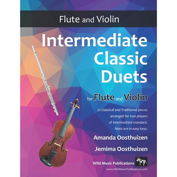 Easy Traditional Duets For Two Flutes - 28 Melodie Mondiali Per Principianti