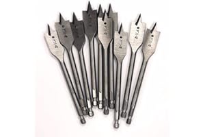 "MK Morse WSB750 Spade Drill Bit 3/4" - 10 Pack", multicolor, one size