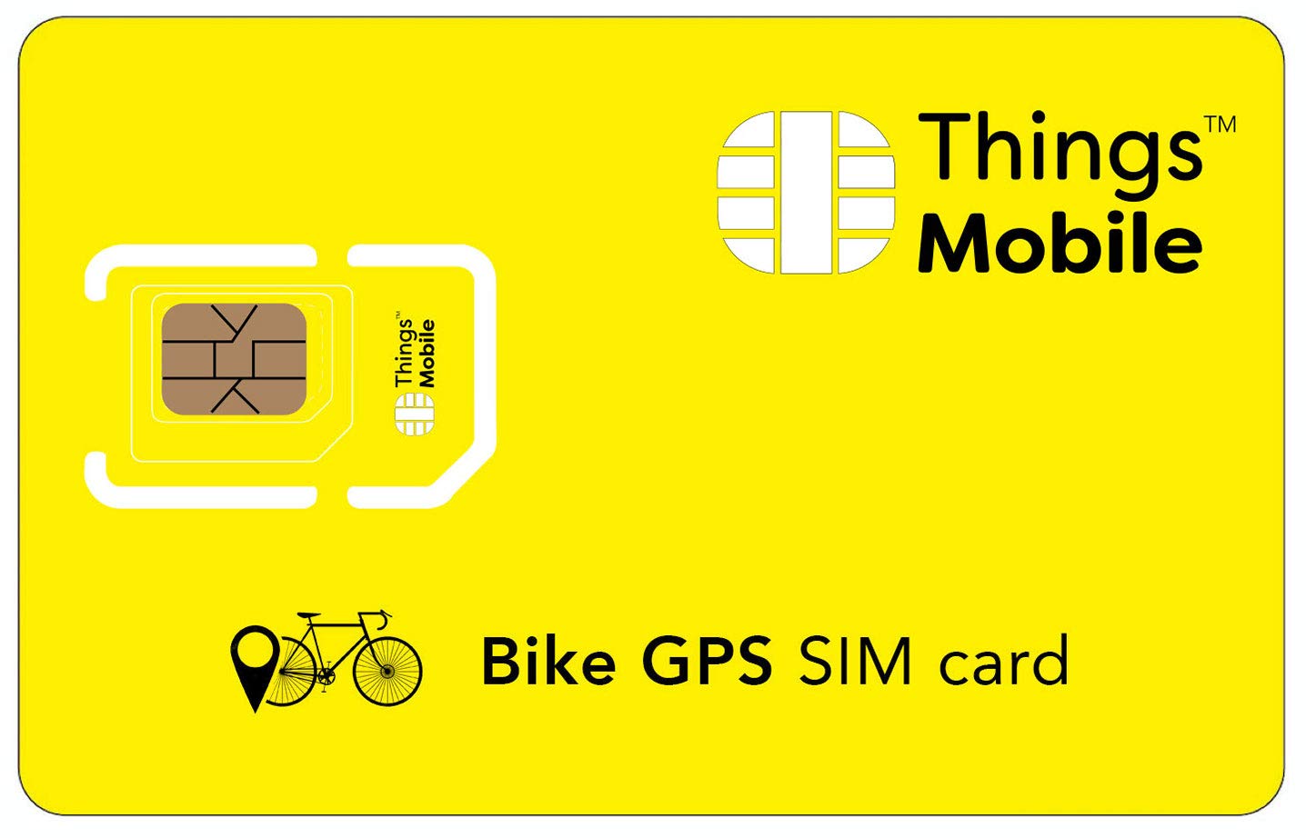 SIM Card for GPS Tracker - Things Mobile - Global Coverage, GSM/2G/3G/4G LTE Multi-Operator Network, No Fixed Costs, No Deadline with Competitive Rates