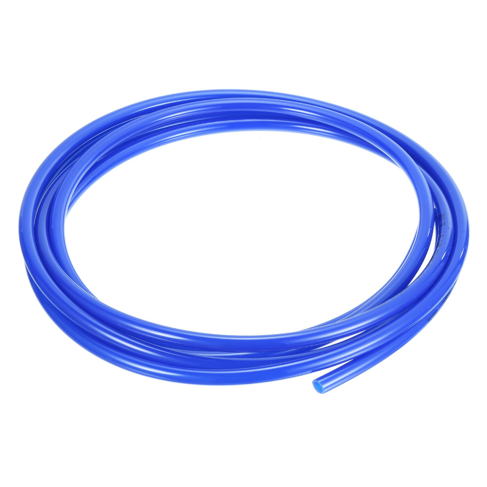 Rebower Pneumatic Tubing Pipe,12mm x 8mm Blue PU Polyurethane Tube,16.4FT 5M,PU Air Line Tubing Hose Tubes for Air Compressor,Fluid Transfer,Air Brake