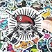 [Halloween Sticker] Skull Sticker Pack 100 pcs Gumindaris Cartoon Vinyl Cool Stickers for Mac Computer Car Motorcycle Bicycle Luggage Decal Graffiti Patches Skateboard PC Laptop Stickers - Waterproof