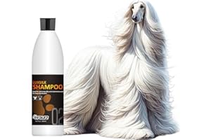 OPAWZ 02 LuxSilk Dog Shampoo, 2- in-1 Dog Shampoo and Conditioner, Reduces Shedding, Dematting, Deshedding, Removes Undercoat, for Long Haired, Silky Coat Dogs and Cats, 16.9 fl.oz/ 500ml