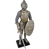 Veronese Design Medieval French Knight in Armor Statue Figure Armour
