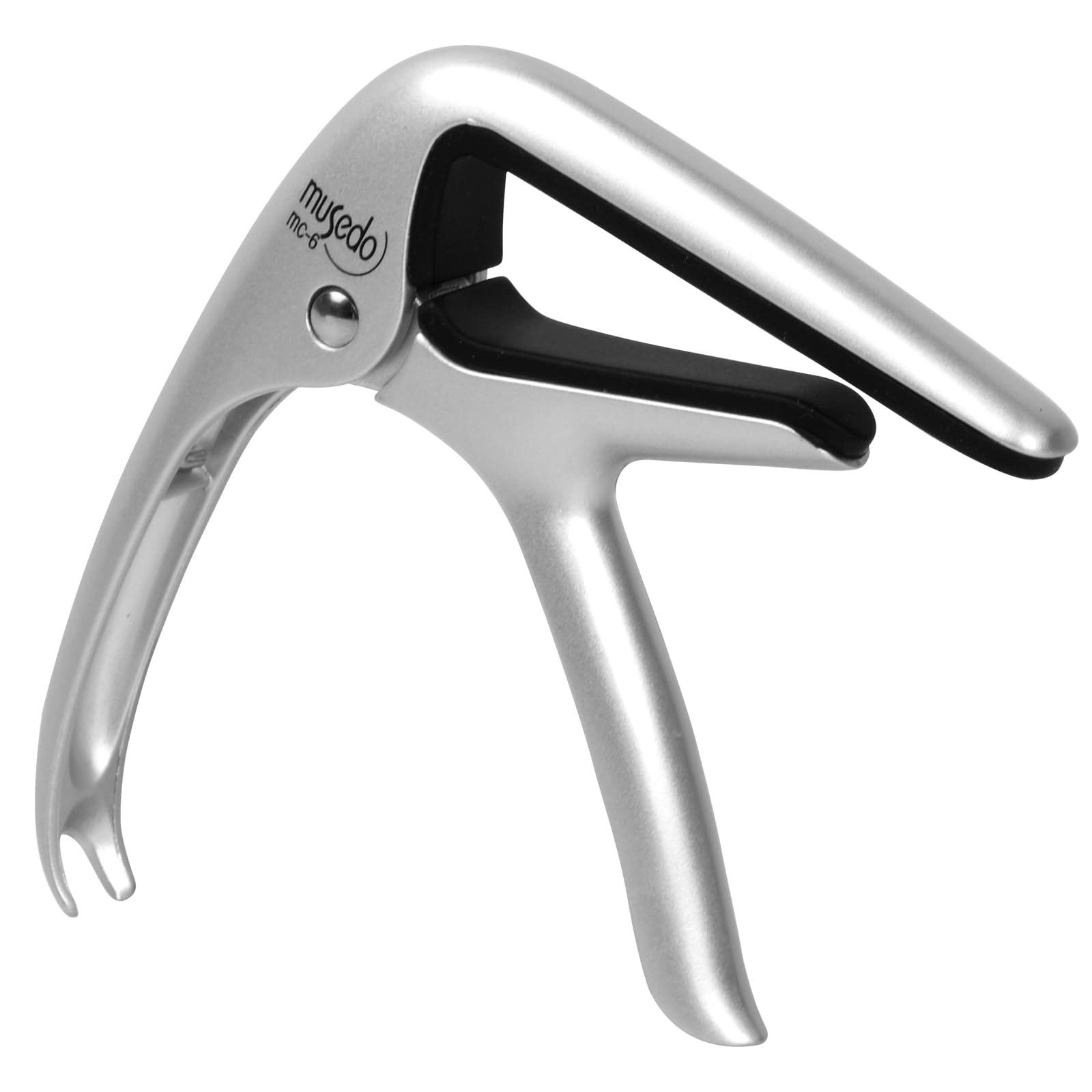 1 Pcs Capo for Guitar, Metal Guitar Capo, Aluminum Alloy Capo, for Acoustic Electric Guitar Ukulele Mandolin Guitar Clip Clamp, Silver