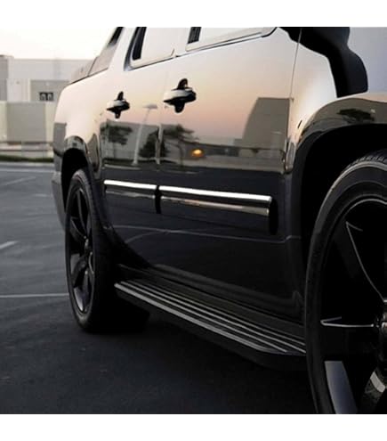 Exterior Trim For Avalanche Tahoe Suburban Chrome Window Sill Trim Moldings For Chevy Tahoe Suburban Avalanche 2007-2014 – Front & Rear Chevy Tahoe Window Trim - Foto 12