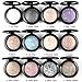 Banggood Lady Natural Luminous Metallic Baked Eyeshadow Palette Shimmer Cosmetic