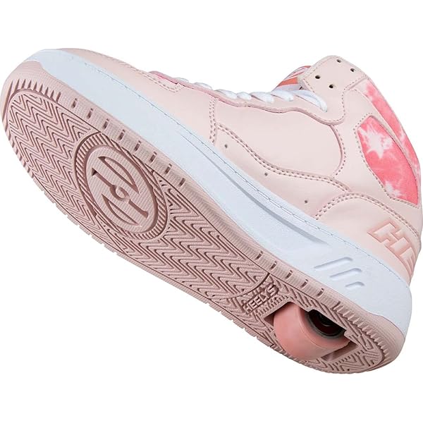Amazon.com | HEELYS Girl's Rezerve EX (Little Kid/Big Kid/Adult) Pink/Light  Bisque 4 Big Kid (Women's 5) M | Loafers