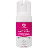 ZENZSUAL Feminine Foam Cleanser with Hyaluronic Acid &amp; Organic Cranberry Extract &ndash; pH Balanced Feminine Wash for Sensitive Skin, Fragrance-Free Vaginal Cleanser, Hypoallergenic Intimate Care, 3.4 oz