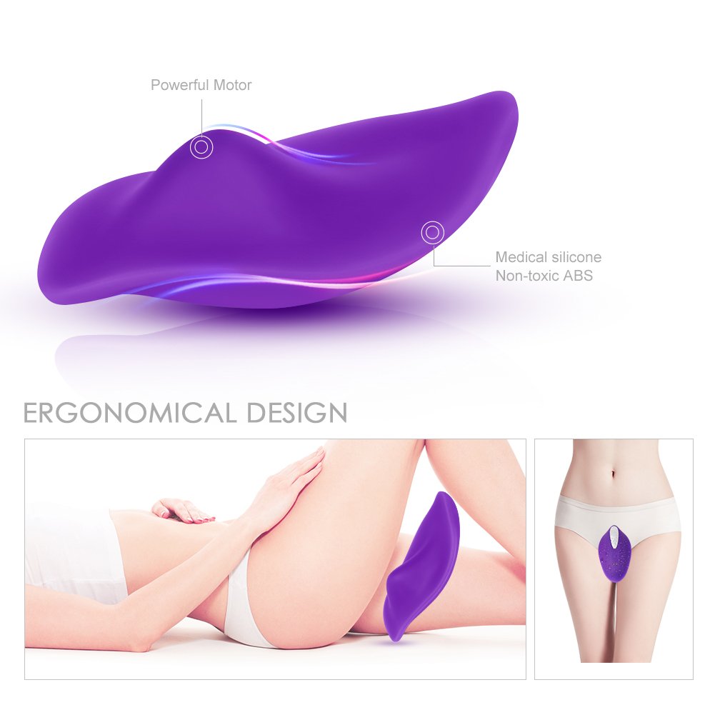 Wearable Wireless Remote Control G Spot Vibrator,Rechargeable Waterproof Clitoris Stimulator/Adult Sex Toys for Women and Couples