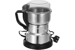 Cabilock Multifunctional Electric Grain Grinder Mill with Quiet Powerful Motor Stainless Steel Powder Crusher