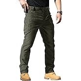 GQN Tactical Pants for Men, Water Resistant Ripstop Cargo Pants, Multifunction Work Hiking Pants, Outdoor Apparel 2026
