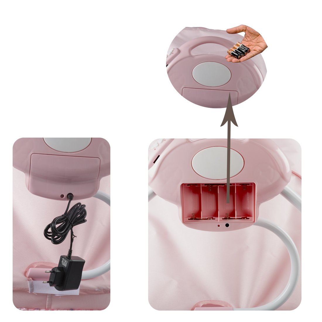 baybee premium quality electric baby cradle swing