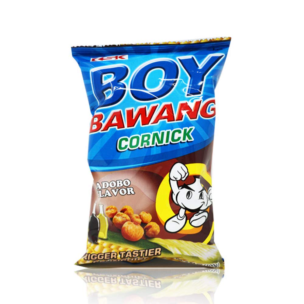 amazon com boy bawang cornick adobo flavor adobo flavor corn snack 3 54oz pack of 3 grocery gourmet food