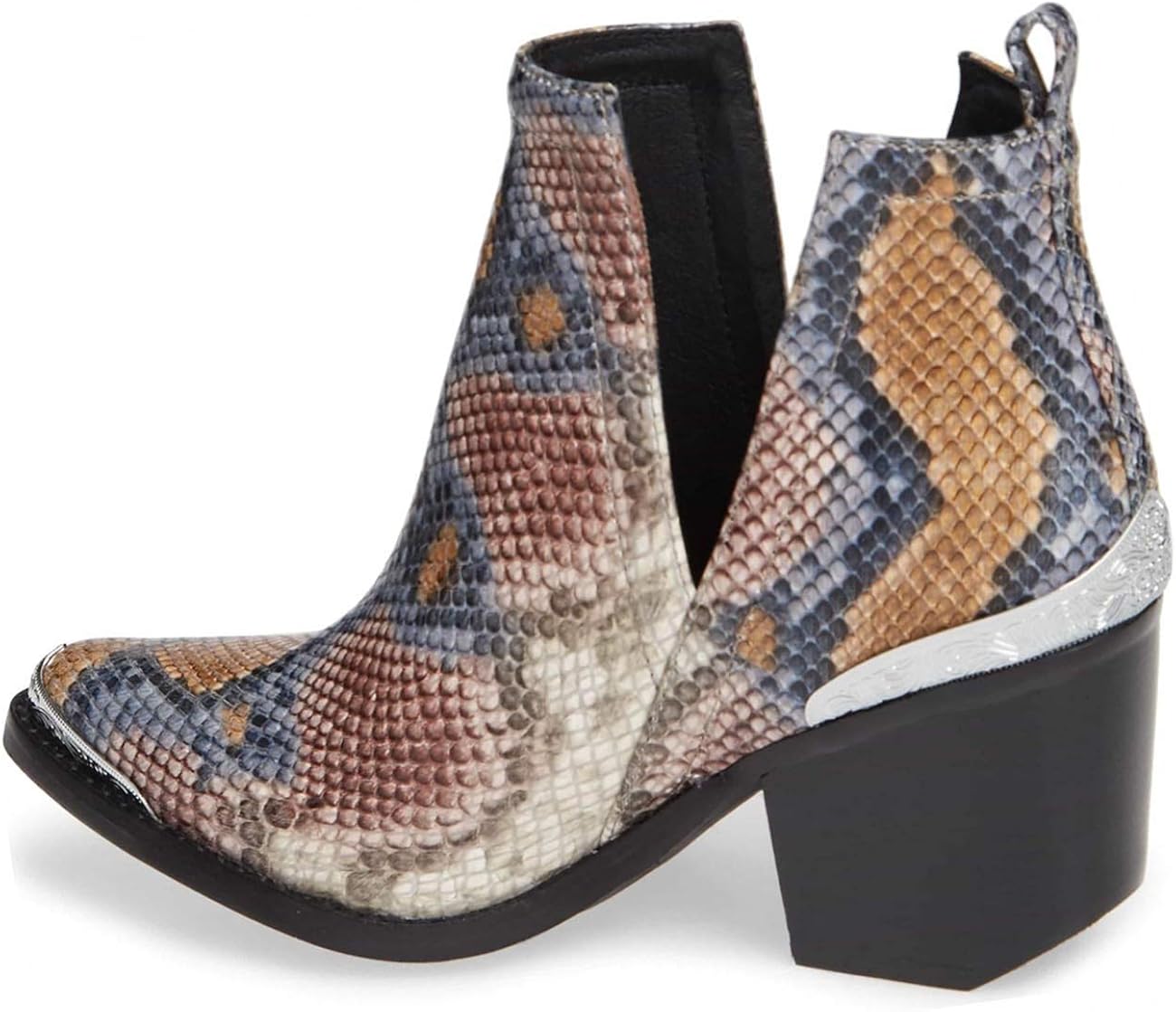 jeffrey campbell cromwell booties snake