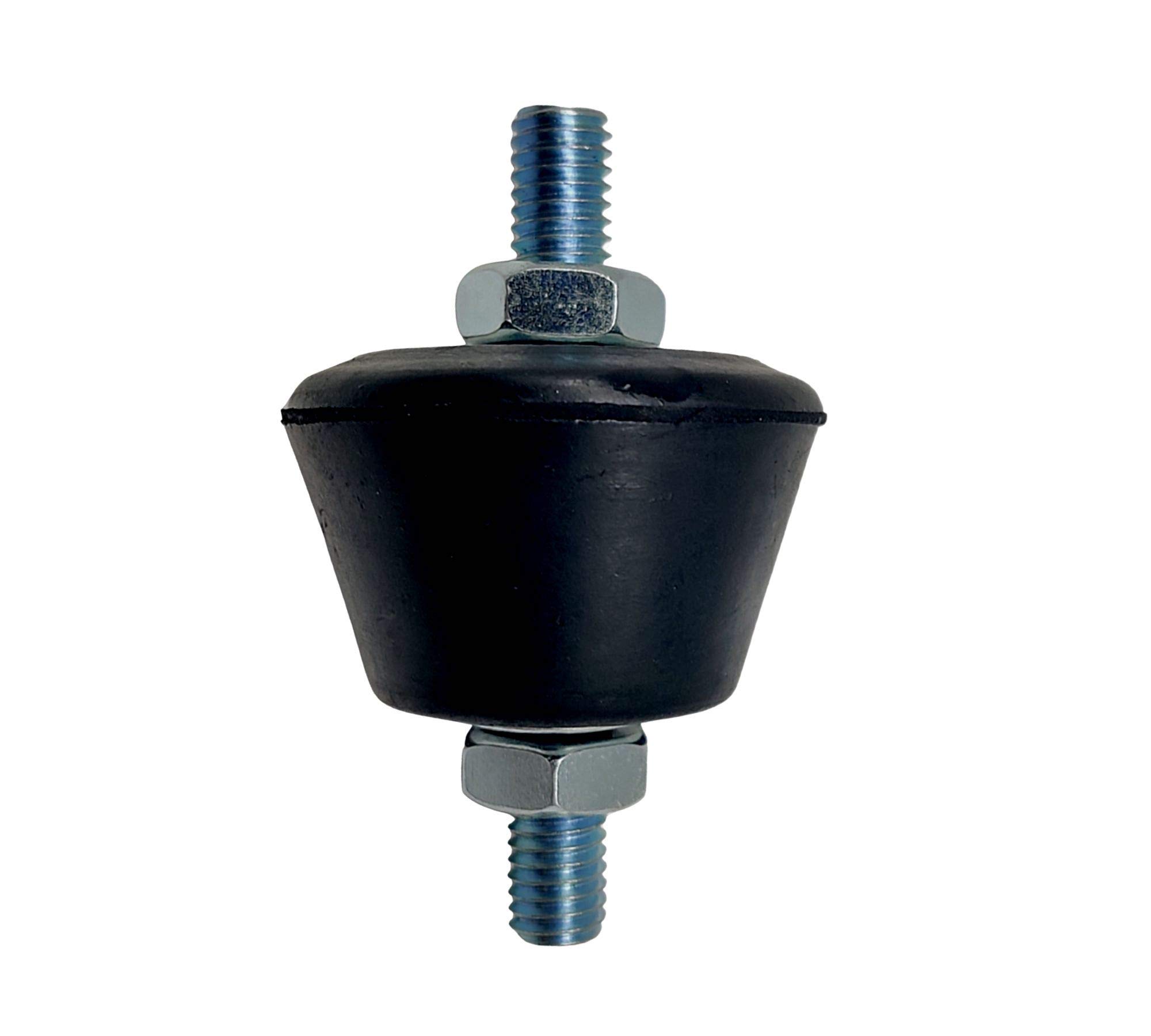 DOJA INDUSTRIAL | Air Conditioner Shock Absorber | M8 | PACK 4 | Air Conditioning Shock Mount | Anti Vibration Pads Damper | Air Pump Cushion Pad Rubber | Wall Air Conditioners Mounts Split Absorbers