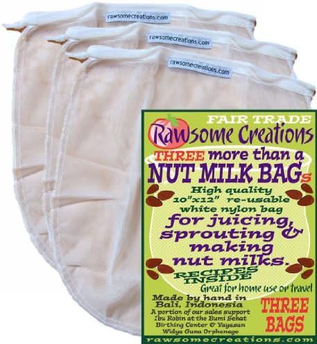 More Than a Nut Milk Bag - Package of Three