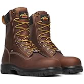 Thorogood Genesis Unline 8'' Nano Safety Toe Men's Industrial-and-Construction-Boots, Durable, Lightweight, Slip-Resistant
