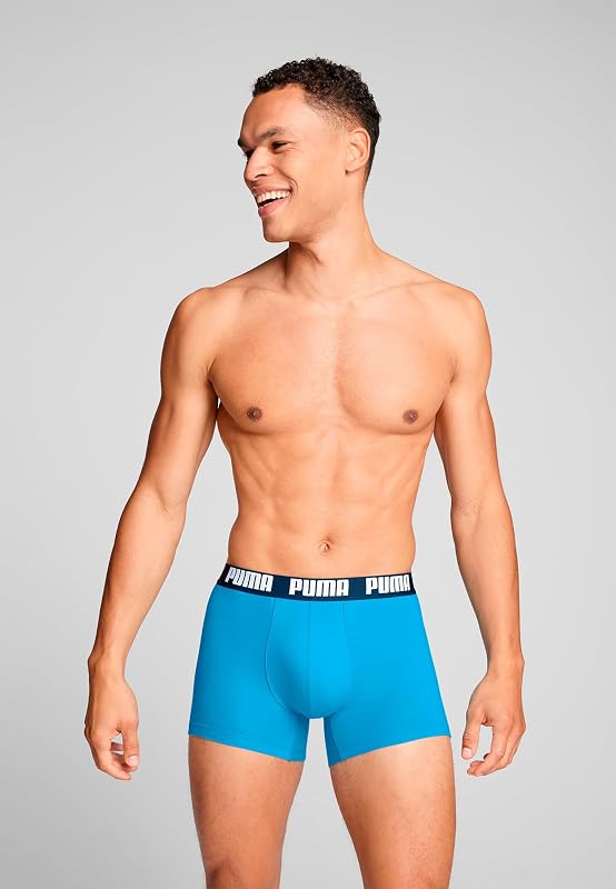 Boxer Boxershorts Men Herren Everyday Unterhose Unterwäsche 10er Pack, Farbe:Speed Blue, Bekleidungsgröße:S