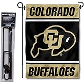Colorado Buffaloes Garden Flag with Stand Holder