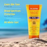 VLCC De Tan SPF 50 Sunscreen Gel Creme 100g Face Protection view 3