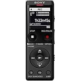 Sony ICD-UX570 Digital Voice Recorder, ICDUX570BLK, usb