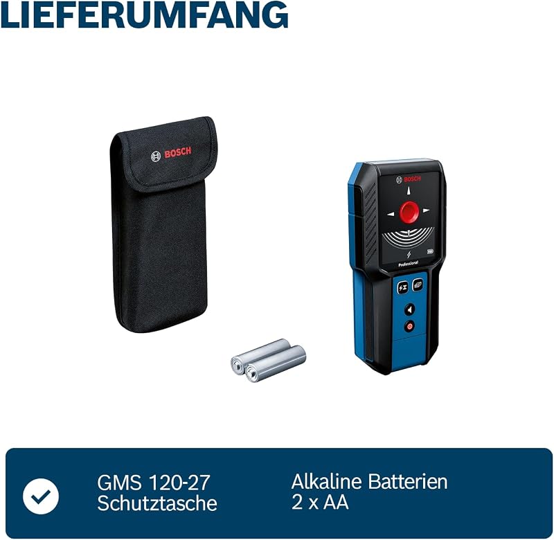 Professional Leitungssuchgerät GMS 120-27
