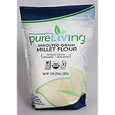 Pure Living PureLiving Organic Sprouted Grain Millet Flour Non-GMO Kosher