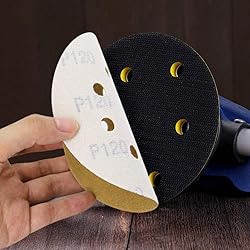 Mestool 5-Inch 8-Hole Hook and Loop Sanding