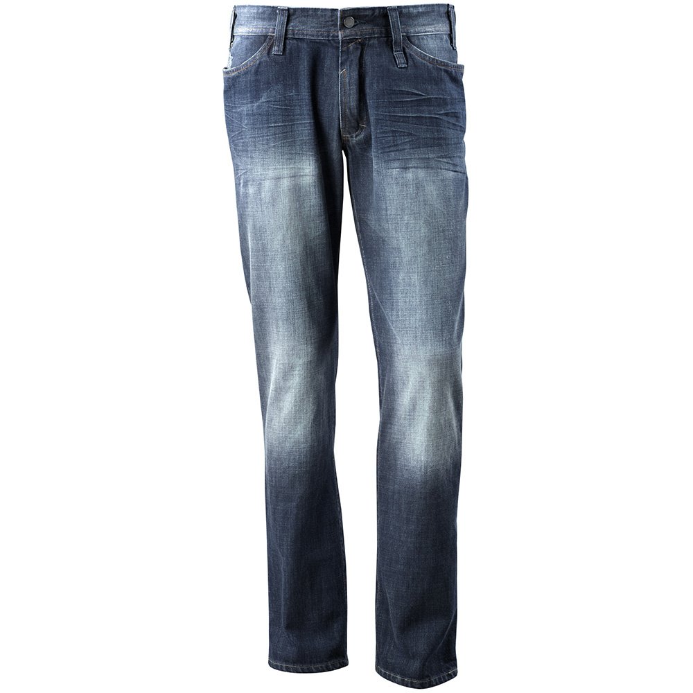 Mascot 15379-869-76 Manhattan Frontline Jeans, Size W30L34, Washed Blue Denim