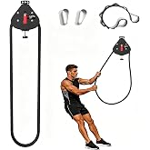 Endless Rope Trainer, Portable Pulley System with Adjustable Resistance | Home Gym Suspension Infinity Rope with 14 FT Closed-Loop, for Grip, Arms, Back, Body Coordination Exercises