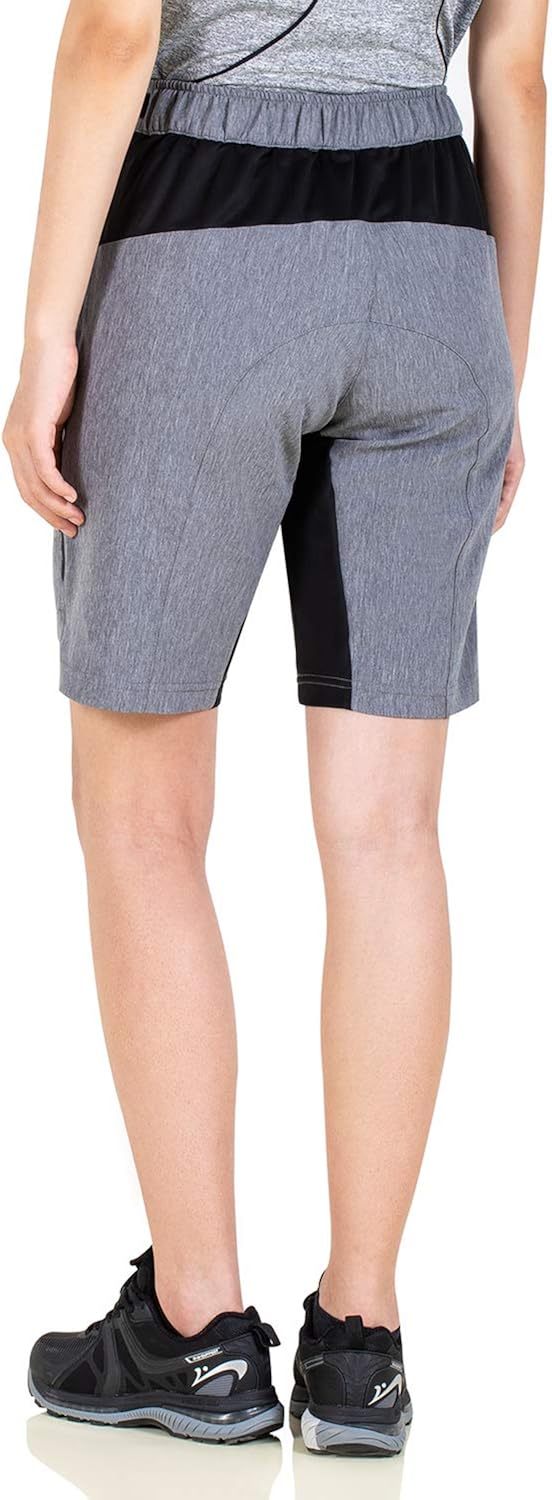 Cycorld Women's-Mountain-Bike-MTB-Shorts Baggy-Fashion-Breathable with Zip Pockets: Clothing